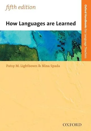 How Languages Are Learned 封面