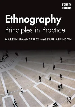 Ethnography: Principles in Practice 封面