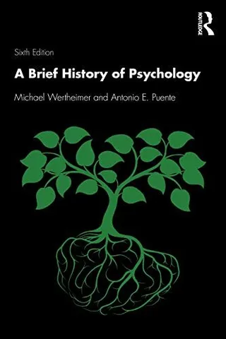 A Brief History of Psychology 封面