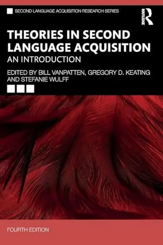 Theories in Second Language Acquisition: An Introduction 封面