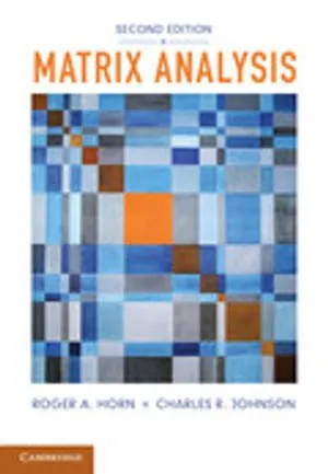 Matrix Analysis 封面