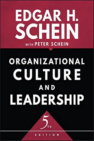 Organizational Culture and Leadership 封面