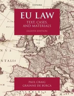 EU Law: Text, Cases, and Materials 封面