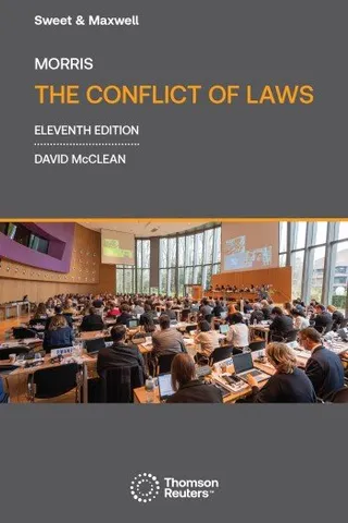 Morris: The Conflict of Laws 封面