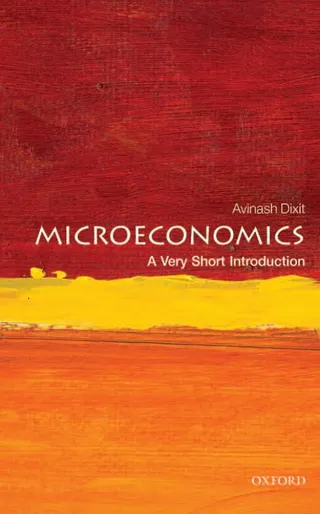 Microeconomics: A Very Short Introduction 封面