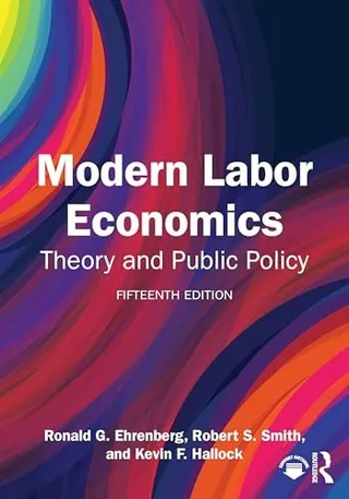 Modern Labor Economics: Theory and Public Policy 封面