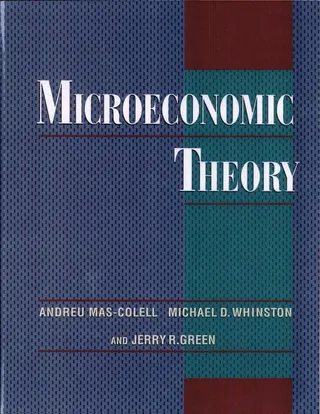 Microeconomic Theory 封面